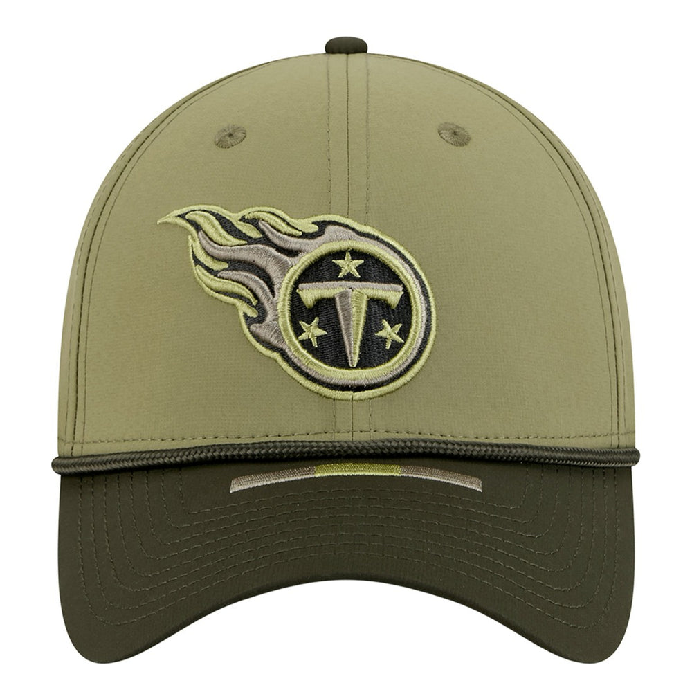 Tennessee Titans New Era 2025 Salute to Service 39THIRTY Flex Hat - Green sale