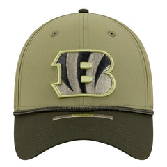 Cincinnati Bengals New Era 2025 Salute to Service 39THIRTY Flex Hat - Green for sale