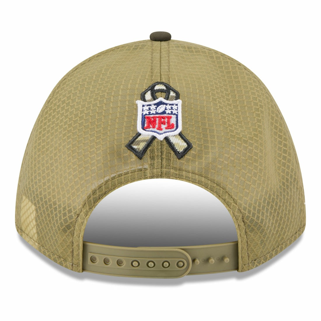 New York Jets New Era 2025 Salute to Service 9FORTY A-Frame M-Crown Adjustable Hat - Green sale