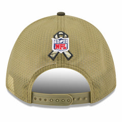 New York Jets New Era 2025 Salute to Service 9FORTY A-Frame M-Crown Adjustable Hat - Green sale