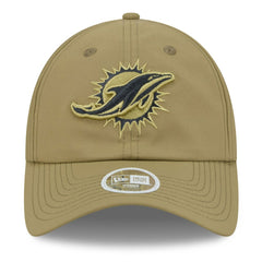 Miami Dolphins New Era Women's 2025 Salute to Service Pony Tail Adjustable Hat - Green on sale