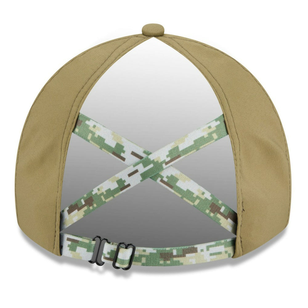 Miami Dolphins New Era Women's 2025 Salute to Service Pony Tail Adjustable Hat - Green on sale