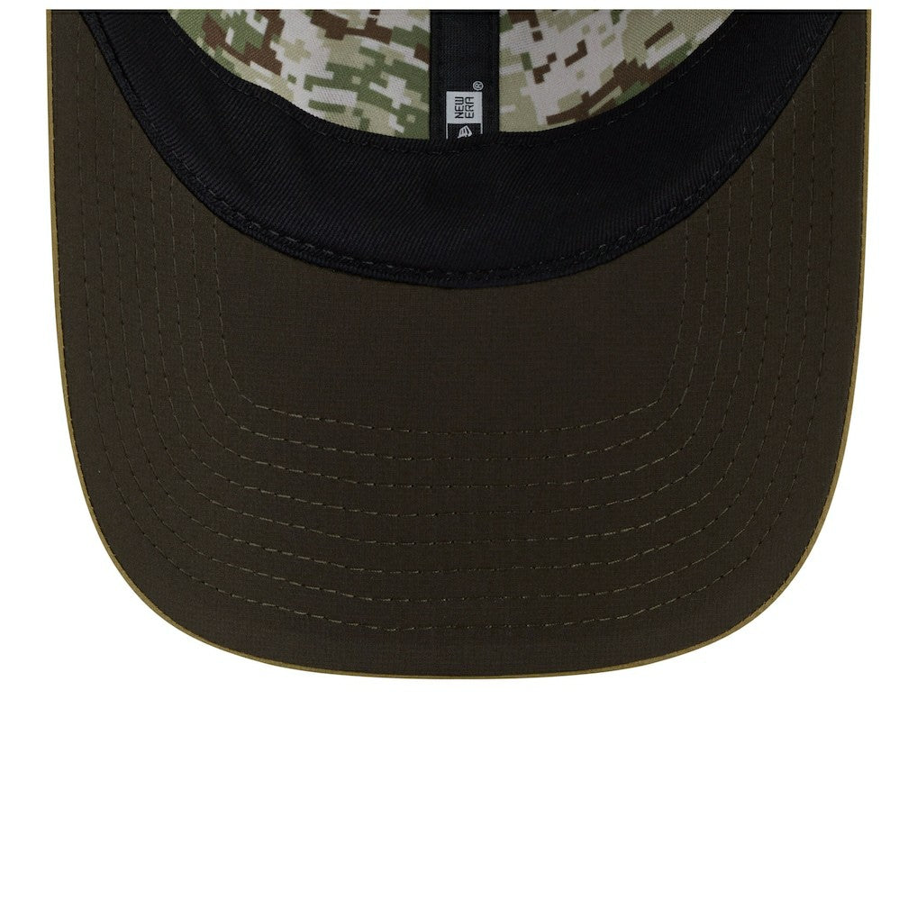 Minnesota Vikings New Era Women's 2025 Salute to Service Pony Tail Adjustable Hat - Green cheap