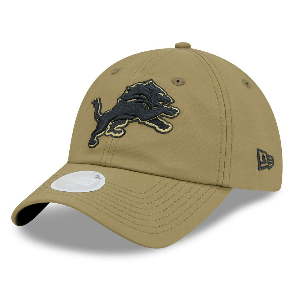 Detroit Lions New Era Women's 2025 Salute to Service Pony Tail Adjustable Hat - Green cheap