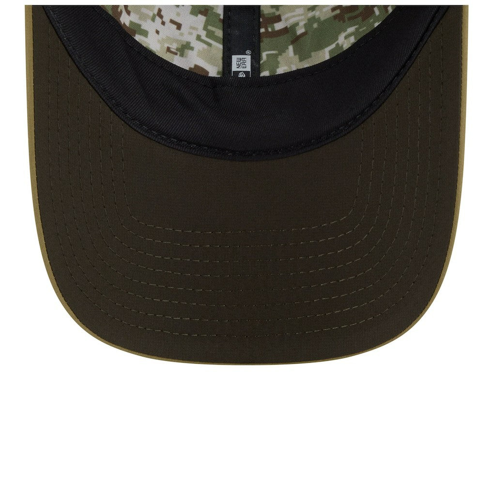 Detroit Lions New Era Women's 2025 Salute to Service Pony Tail Adjustable Hat - Green cheap