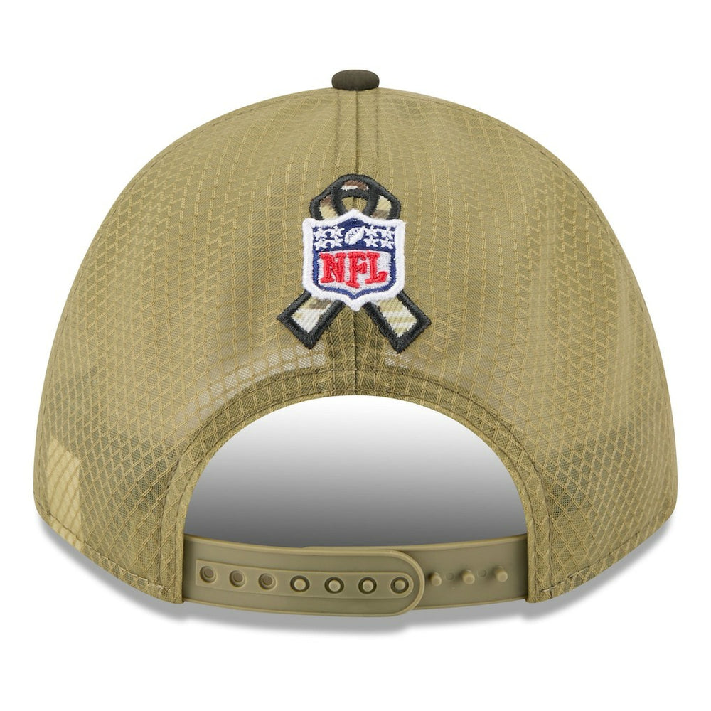Miami Dolphins New Era Youth 2025 Salute to Service 9FORTY A-Frame Adjustable Hat - Green/Dark Green online