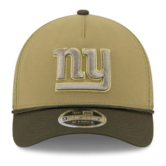 New York Giants New Era Youth 2025 Salute to Service 9FORTY A-Frame Adjustable Hat - Green/Dark Green discount