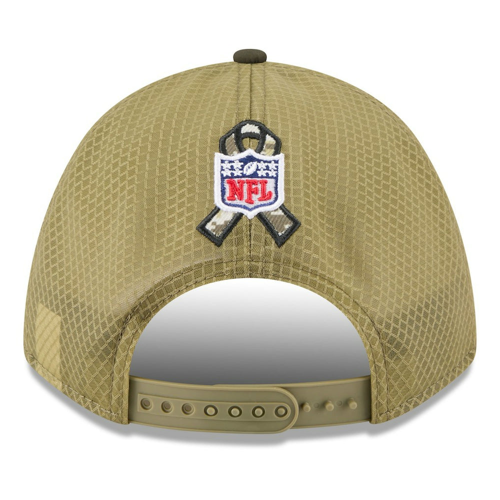 Cincinnati Bengals New Era Youth 2025 Salute to Service 9FORTY A-Frame Adjustable Hat - Green/Dark Green on sale