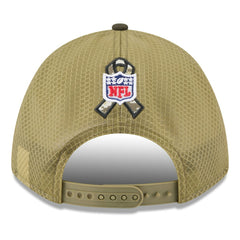 Cincinnati Bengals New Era Youth 2025 Salute to Service 9FORTY A-Frame Adjustable Hat - Green/Dark Green on sale