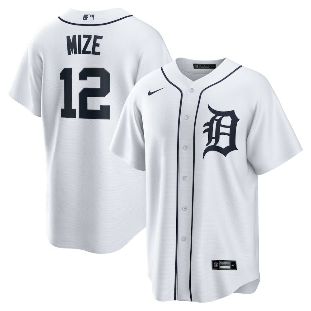 Casey Mize Detroit Tigers Home Replica Jersey - White | Nike
