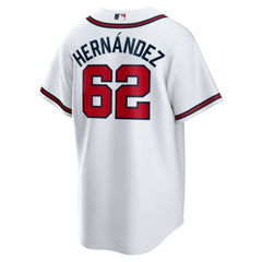 Daysbel Hernandez Atlanta Braves Home Replica Jersey - White | Nike