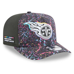 Tennessee Titans New Era 2025 NFL Crucial Catch A-Frame 9FIFTY Snapback Hat - Black sale