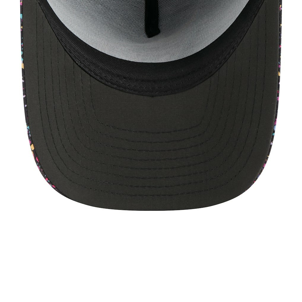 Arizona Cardinals New Era 2025 NFL Crucial Catch A-Frame 9FIFTY Snapback Hat - Black cheap