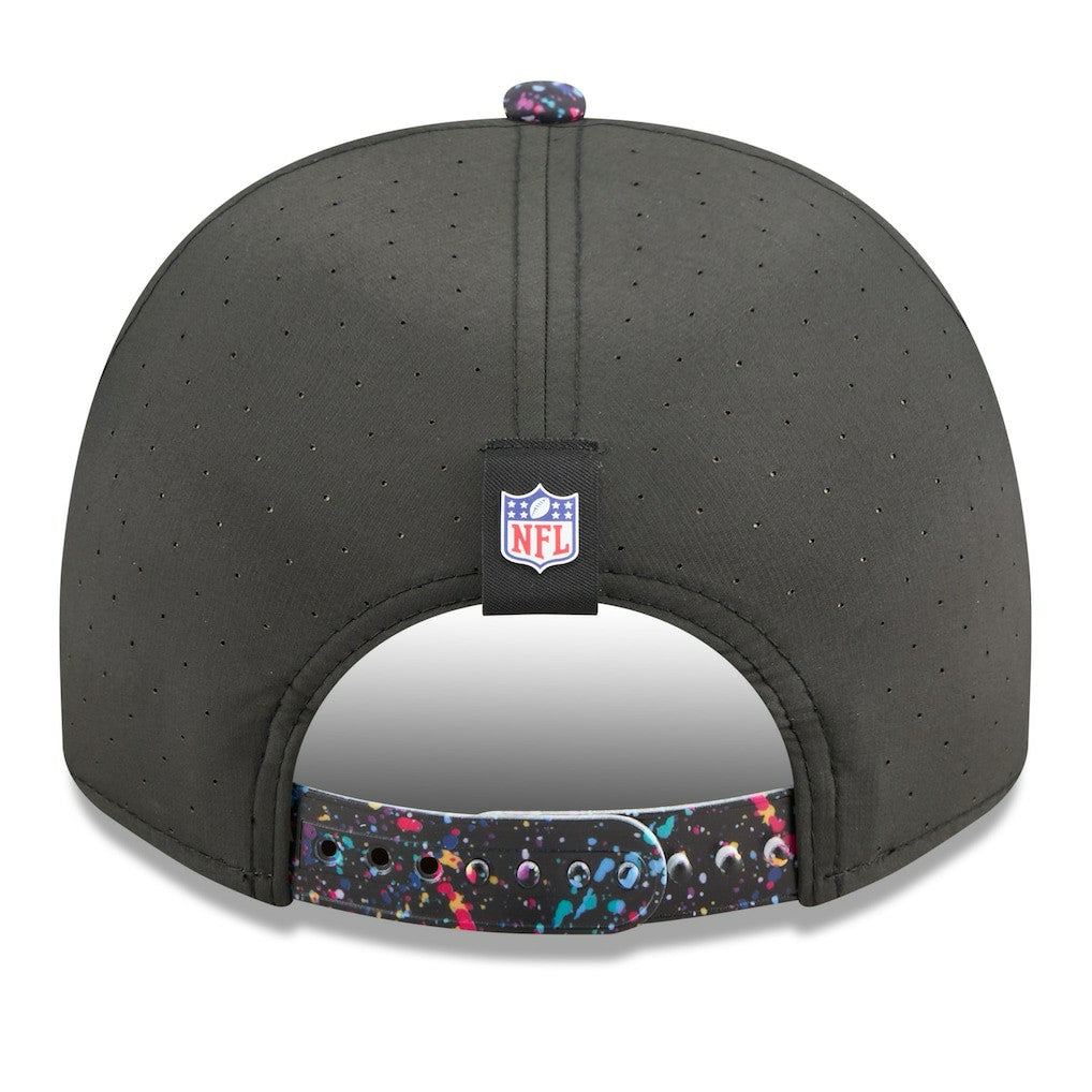 Detroit Lions New Era 2025 NFL Crucial Catch A-Frame 9FIFTY Snapback Hat - Black online