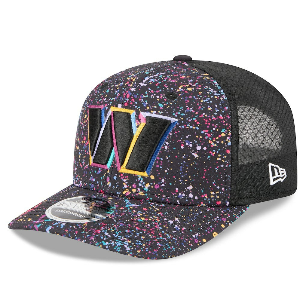 Washington Commanders New Era 2025 NFL Crucial Catch 9SEVENTY Adjustable Hat - Black discount