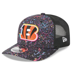 Cincinnati Bengals New Era 2025 NFL Crucial Catch 9SEVENTY Adjustable Hat - Black for sale