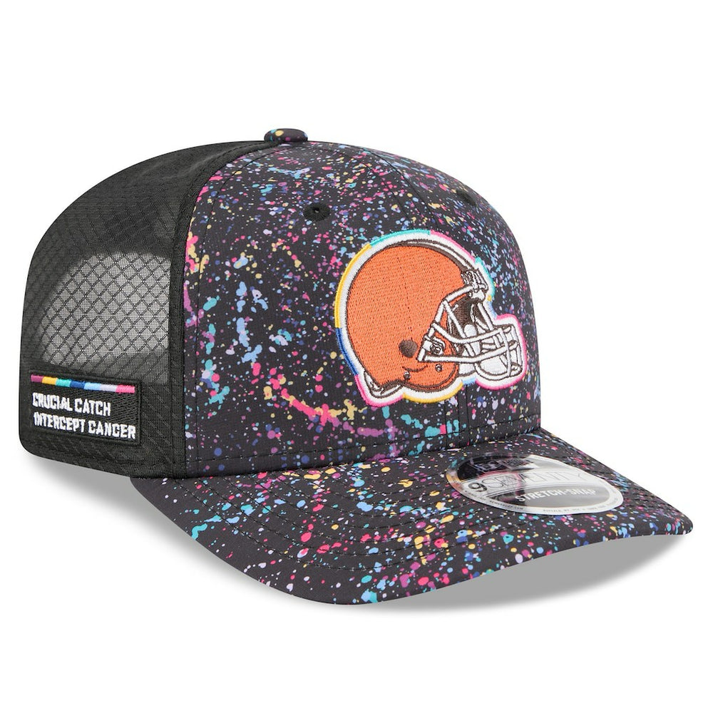 Cleveland Browns New Era 2025 NFL Crucial Catch 9SEVENTY Adjustable Hat - Black outlet