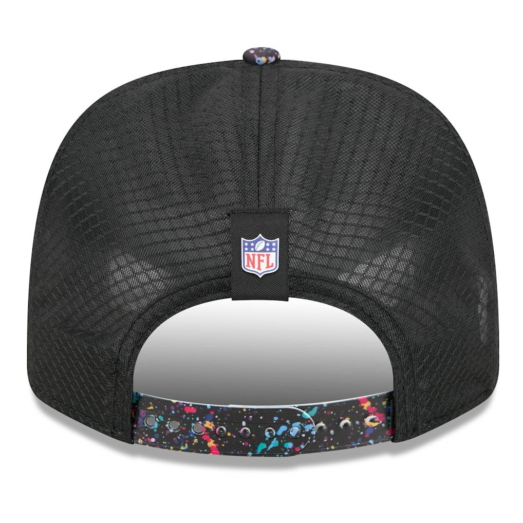 Detroit Lions New Era 2025 NFL Crucial Catch 9SEVENTY Adjustable Hat - Black for sale