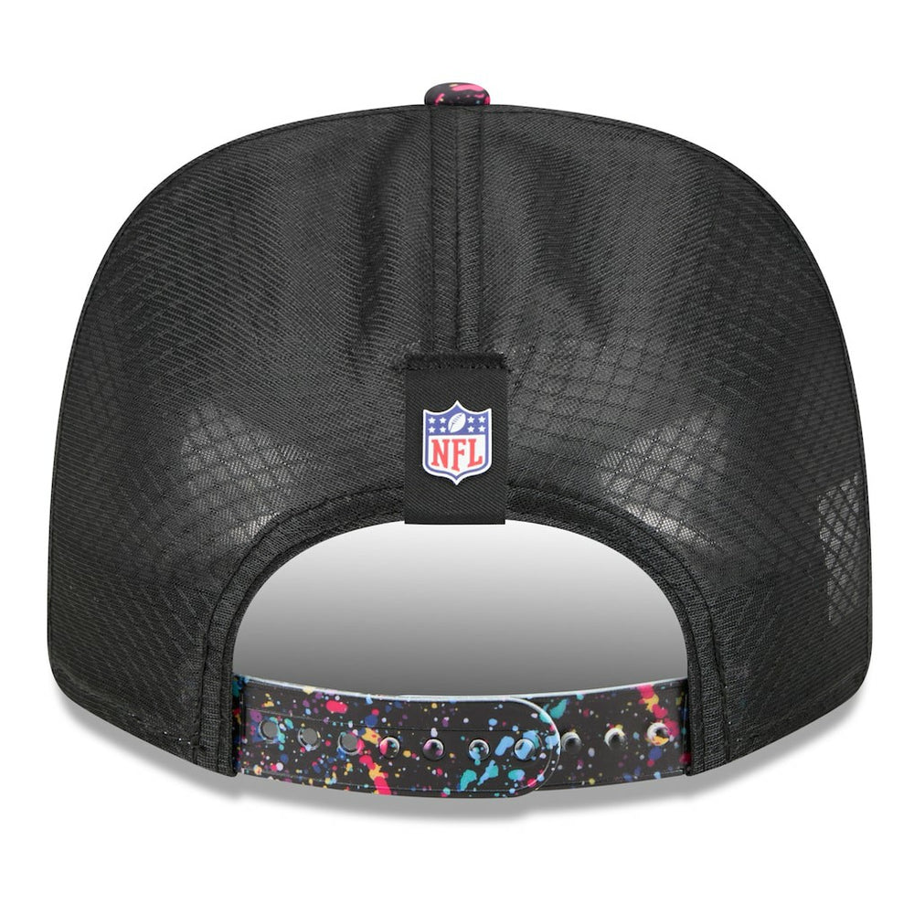 Miami Dolphins New Era 2025 NFL Crucial Catch 9SEVENTY Adjustable Hat - Black discount