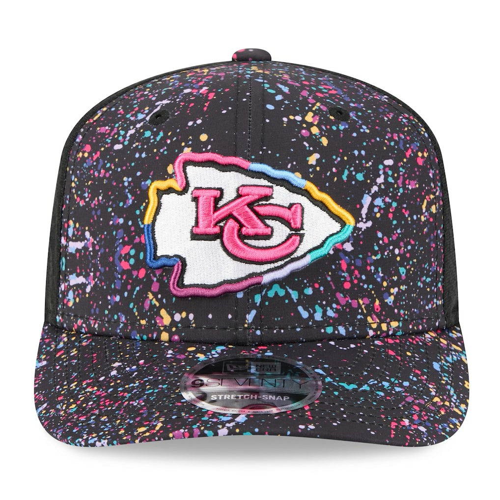 Kansas City Chiefs New Era 2025 NFL Crucial Catch 9SEVENTY Adjustable Hat - Black online