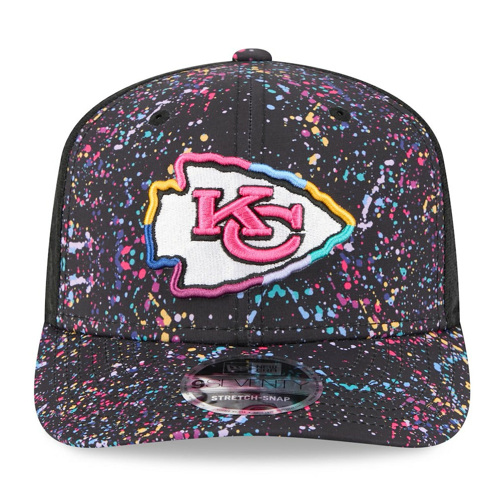 Kansas City Chiefs New Era 2025 NFL Crucial Catch 9SEVENTY Adjustable Hat - Black online