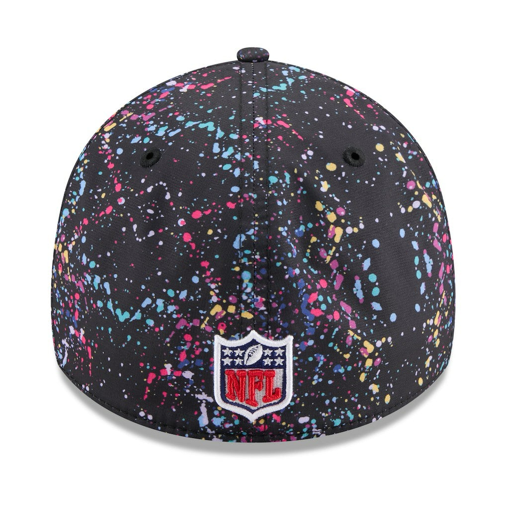 Kansas City Chiefs New Era 2025 NFL Crucial Catch 39THIRTY Flex Hat - Black on sale