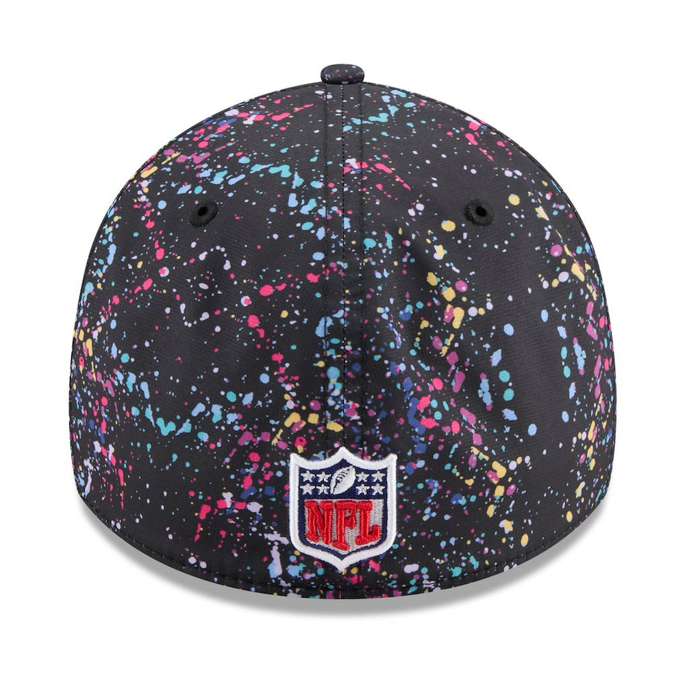 Kansas City Chiefs New Era 2025 NFL Crucial Catch 39THIRTY Flex Hat - Black on sale