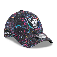 Las Vegas Raiders New Era 2025 NFL Crucial Catch 39THIRTY Flex Hat - Black on sale