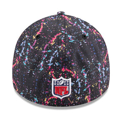 Miami Dolphins New Era 2025 NFL Crucial Catch 39THIRTY Flex Hat - Black cheap