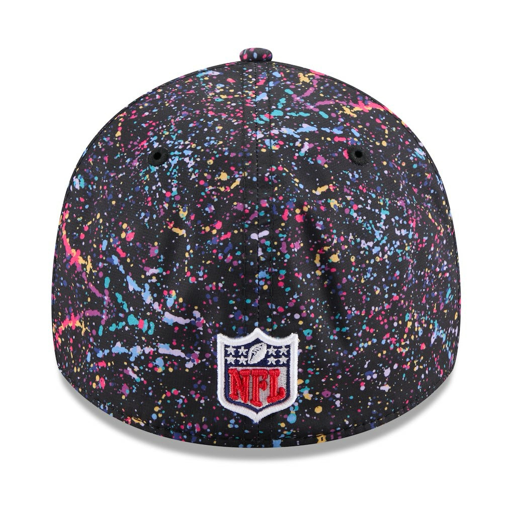 San Francisco 49ers New Era 2025 NFL Crucial Catch 39THIRTY Flex Hat - Black on sale