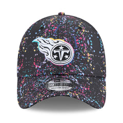 Tennessee Titans New Era 2025 NFL Crucial Catch 39THIRTY Flex Hat - Black discount