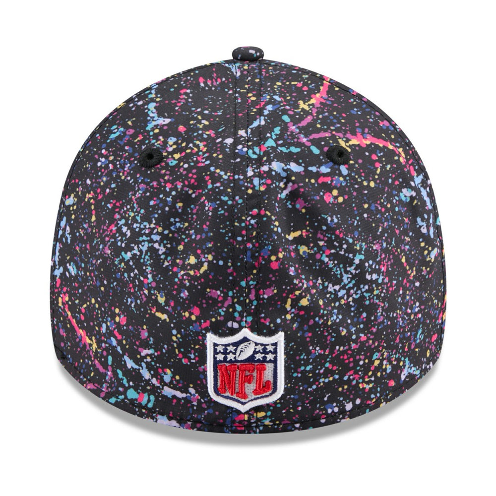 Tennessee Titans New Era 2025 NFL Crucial Catch 39THIRTY Flex Hat - Black discount