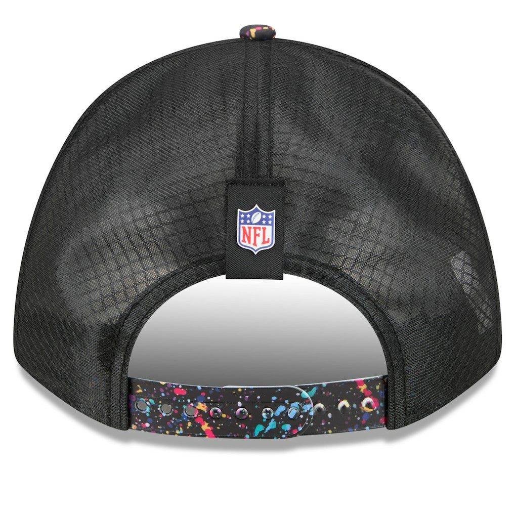 Miami Dolphins New Era 2025 NFL Crucial Catch 9FORTY Adjustable Hat - Black cheap