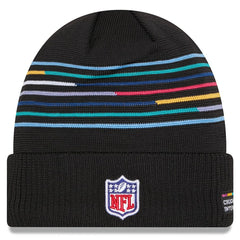 Atlanta Falcons New Era 2025 NFL Crucial Catch Cuffed Knit Hat - Black outlet