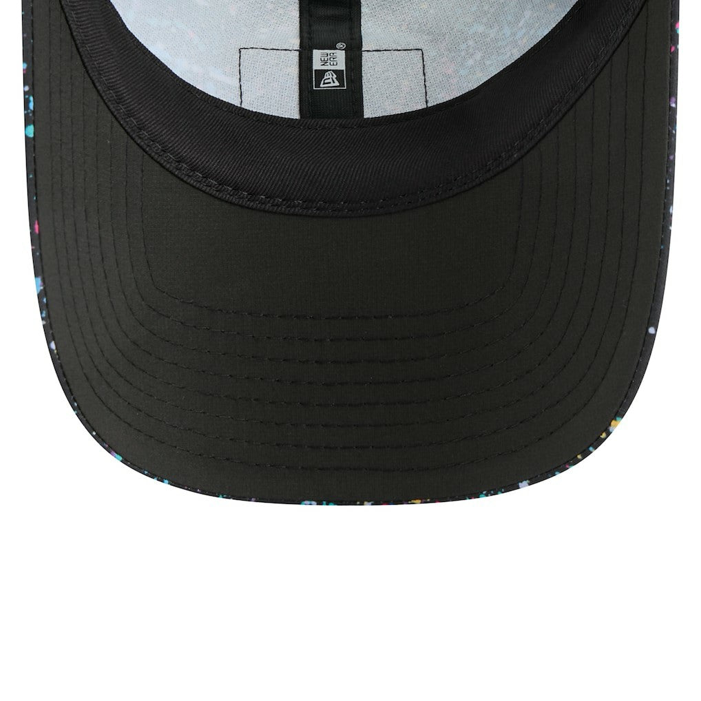 Los Angeles Chargers New Era Women's 2025 NFL Crucial Catch Pony Tail Adjustable Hat - Black sale