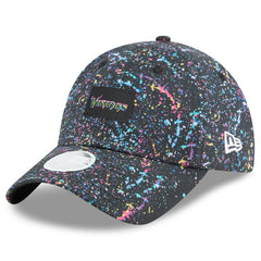 Minnesota Vikings New Era Women's 2025 NFL Crucial Catch Pony Tail Adjustable Hat - Black cheap