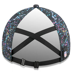 Atlanta Falcons New Era Women's 2025 NFL Crucial Catch Pony Tail Adjustable Hat - Black outlet