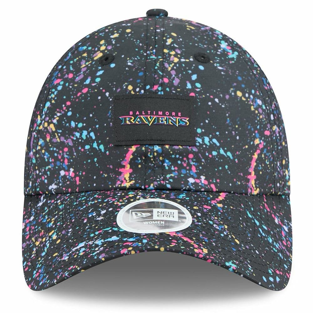 Baltimore Ravens New Era Women's 2025 NFL Crucial Catch Pony Tail Adjustable Hat - Black outlet