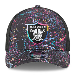 Las Vegas Raiders New Era Youth 2025 NFL Crucial Catch 9FORTY Adjustable Hat - Black on sale