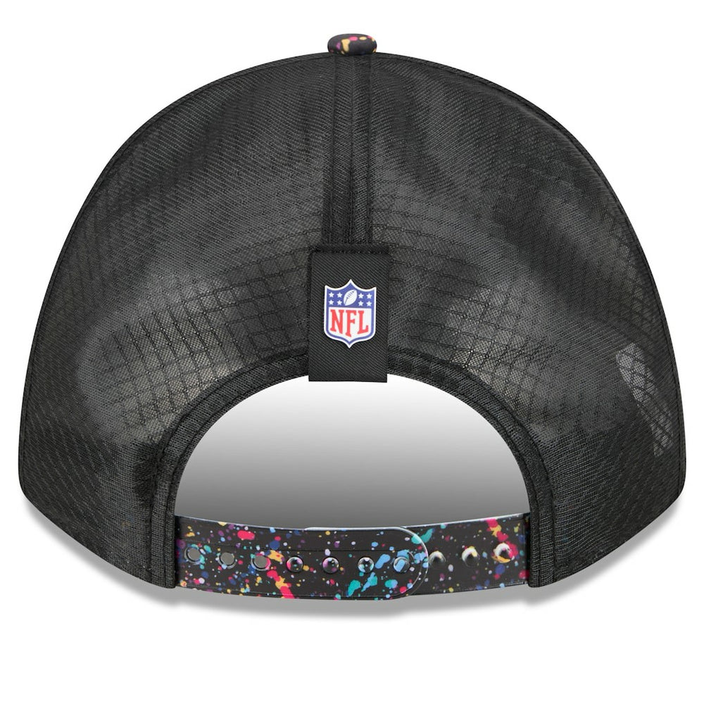 Miami Dolphins New Era Youth 2025 NFL Crucial Catch 9FORTY Adjustable Hat - Black outlet