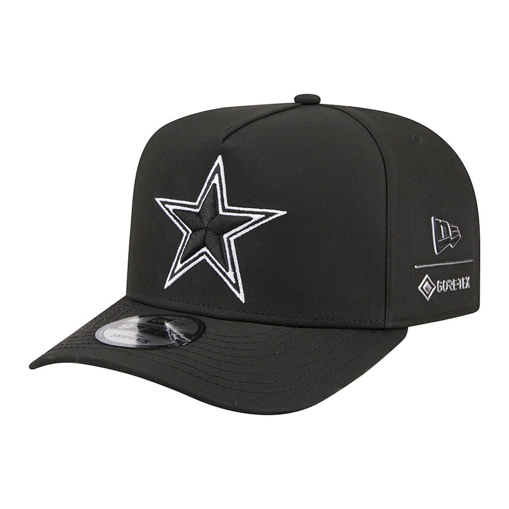 Dallas Cowboys New Era Gore-Tex A-Frame 9FIFTY Snapback Hat - Black on sale