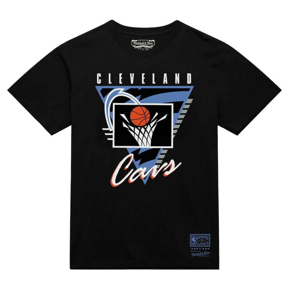 Cleveland Cavaliers Worldwide Collection Tri-Logo T-Shirt sale - Black | Mitchell & Ness for sale