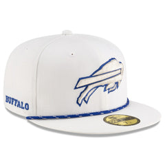 Buffalo Bills New Era 2025 Rivalries Collection Sideline Rope 59FIFTY Fitted Hat - White outlet