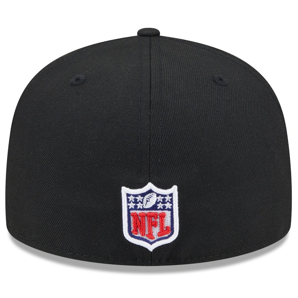San Francisco 49ers New Era 2025 Rivalries Collection Sideline Rope 59FIFTY Fitted Hat - Black cheap