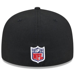 San Francisco 49ers New Era 2025 Rivalries Collection Sideline Rope 59FIFTY Fitted Hat - Black cheap