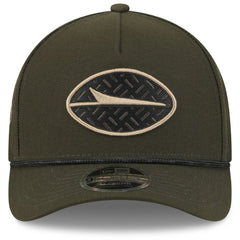 New York Jets New Era 2025 Rivalries Collection Sideline A-Frame 9FORTY Adjustable Hat - Gotham Green sale