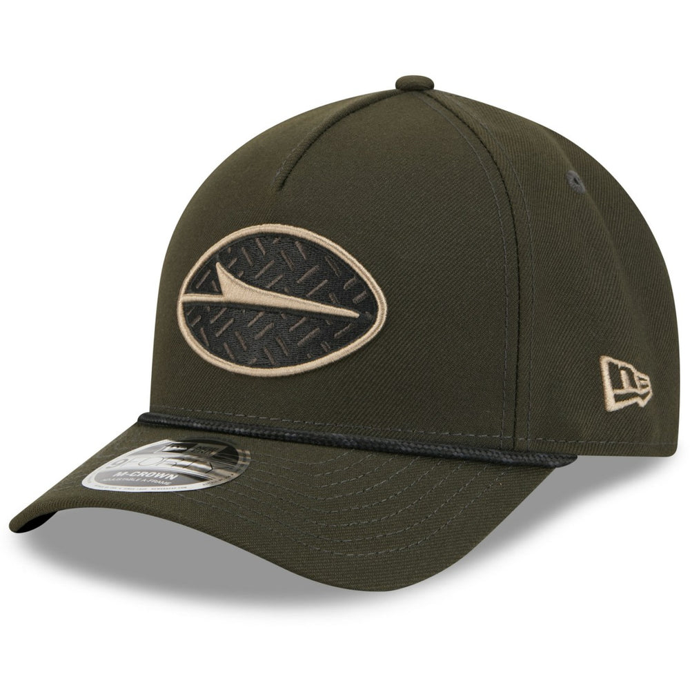 New York Jets New Era 2025 Rivalries Collection Sideline A-Frame 9FORTY Adjustable Hat - Gotham Green sale