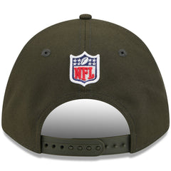 New York Jets New Era 2025 Rivalries Collection Sideline A-Frame 9FORTY Adjustable Hat - Gotham Green sale