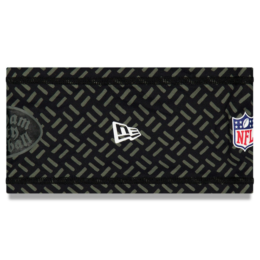 New York Jets New Era 2025 Rivalries Collection Sideline Headband - Black cheap