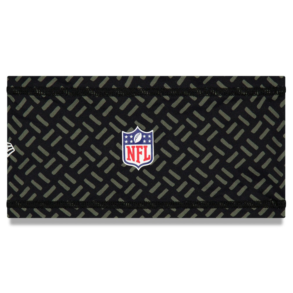 New York Jets New Era 2025 Rivalries Collection Sideline Headband - Black cheap